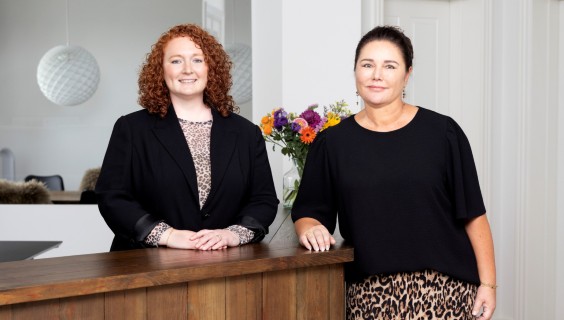 Louise Dalager og Marianne Bale